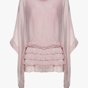 M Made in Italy Silk Blend Blouse